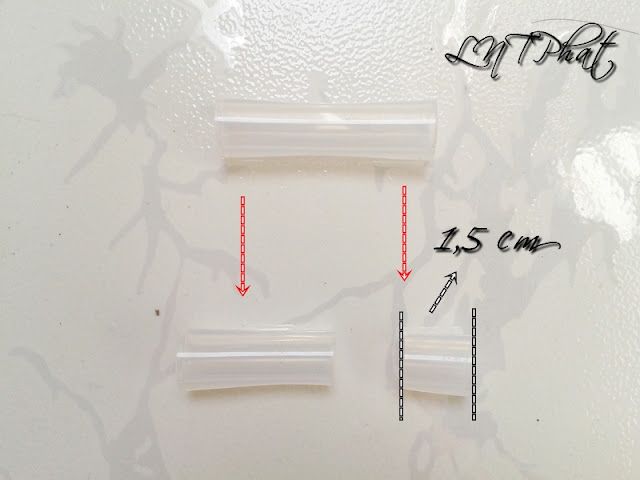 Dr. Grip grip sections cut to length.