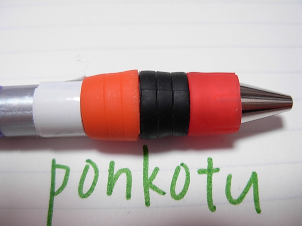 Grip arrangement on the cap