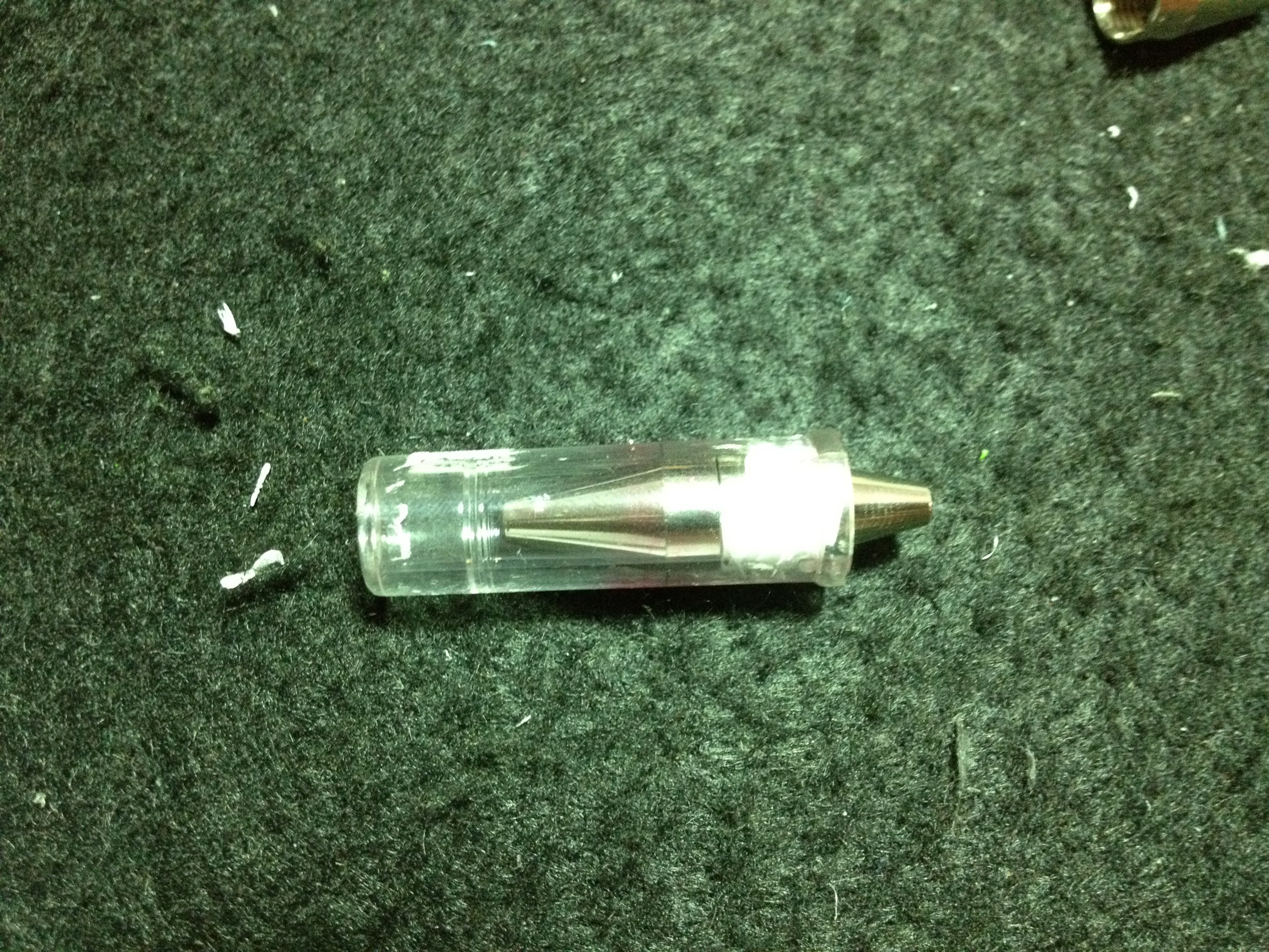 Prepared Signo tip assembly.