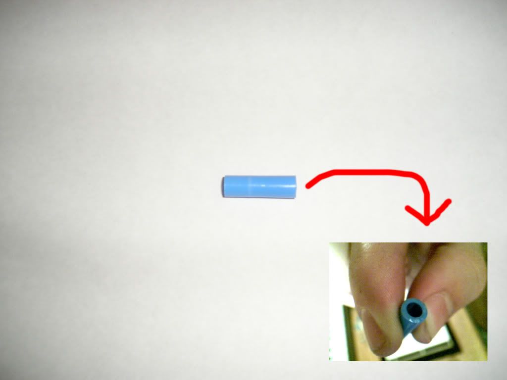 Preparing the Bic Clic Stic mechanism