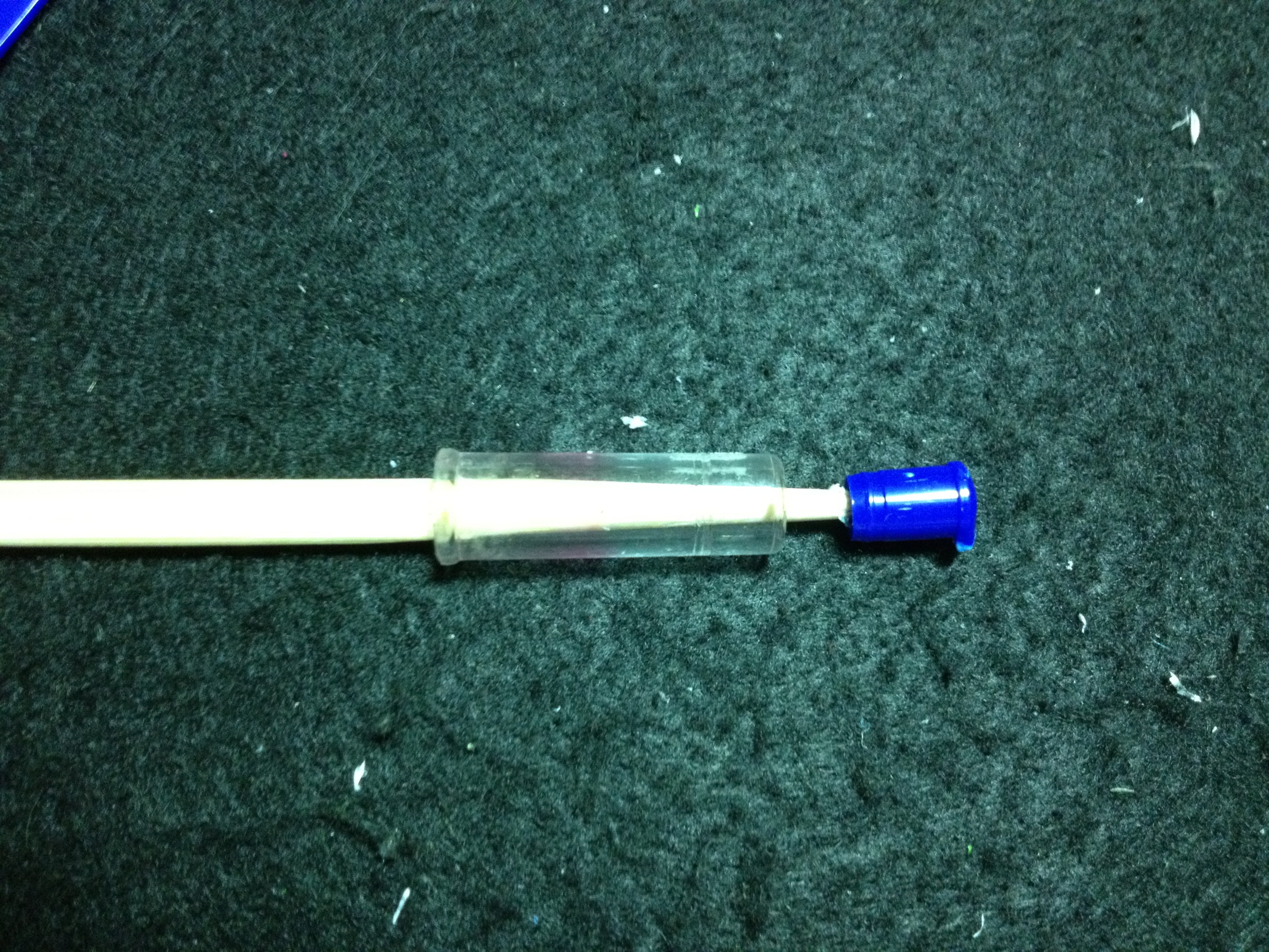 Signo caps emptied for the tip assemblies.