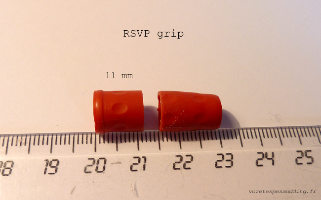 RSVP grip cut to 11 mm