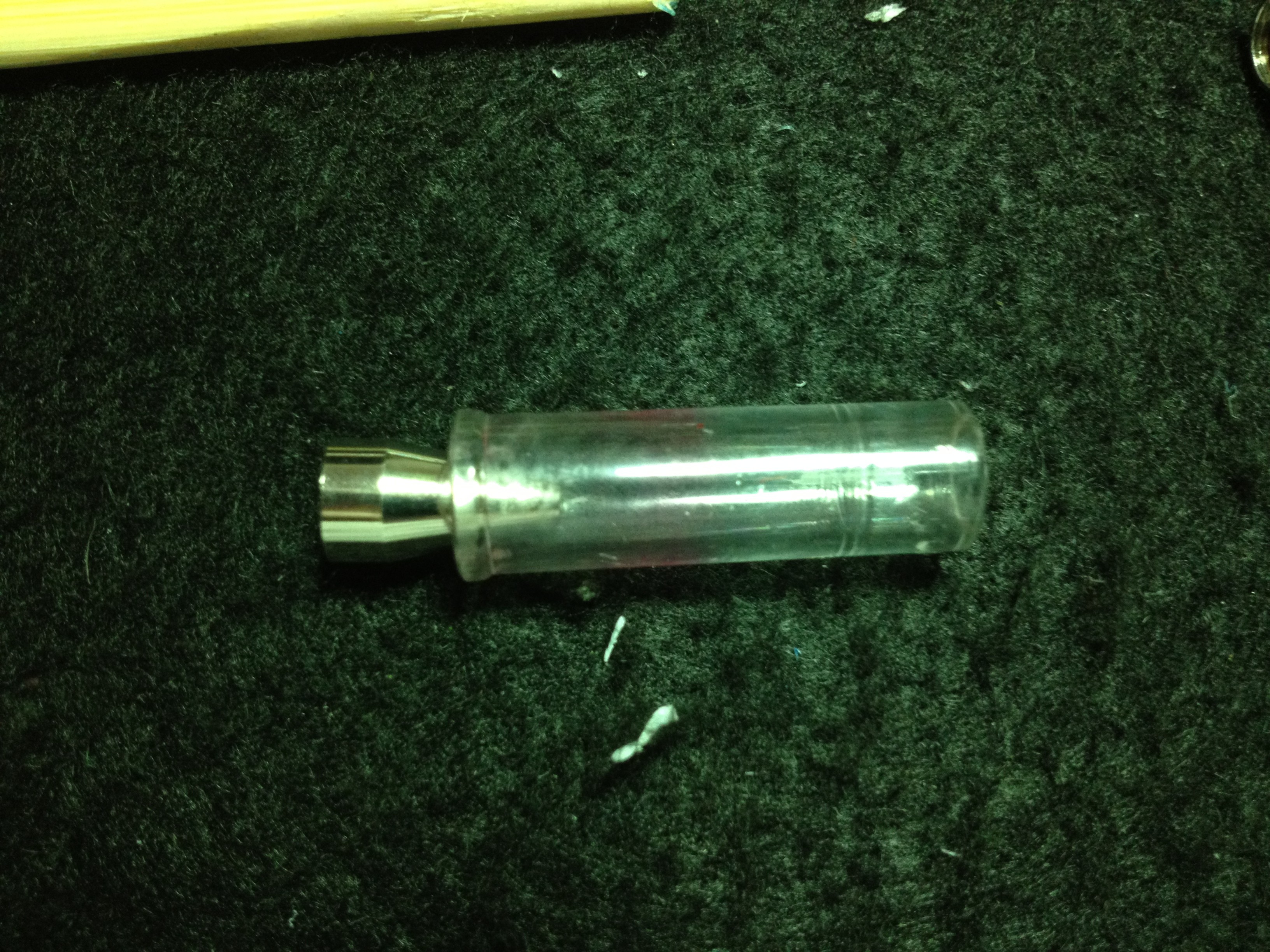 Signo tip fitted into a cap.