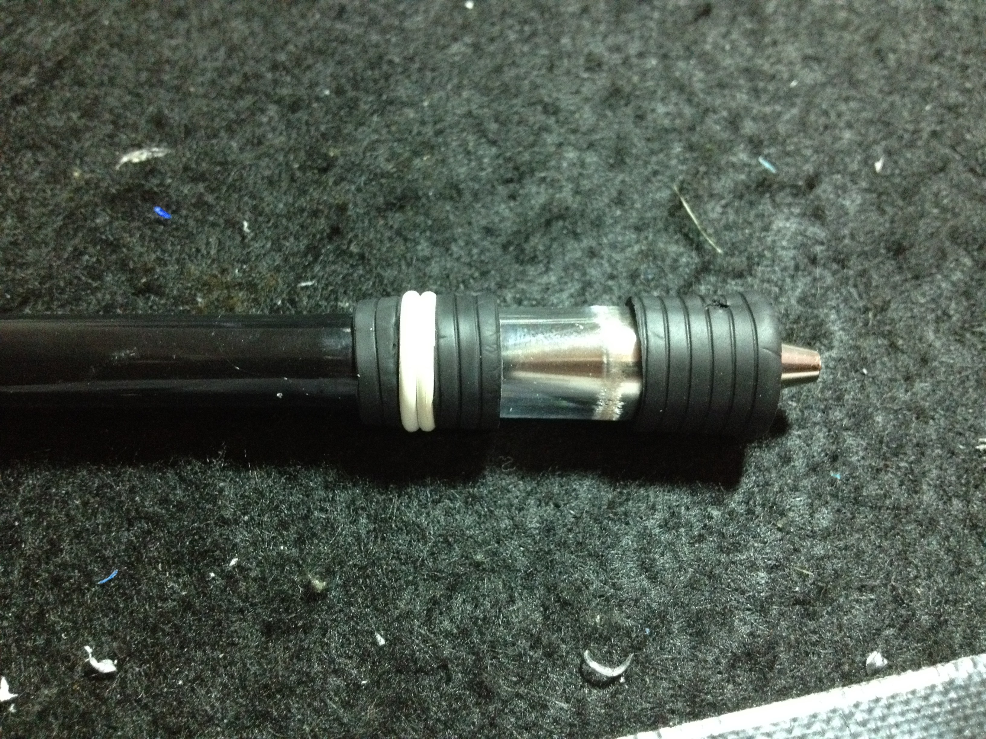 G2 grips fitted to the completed mod.