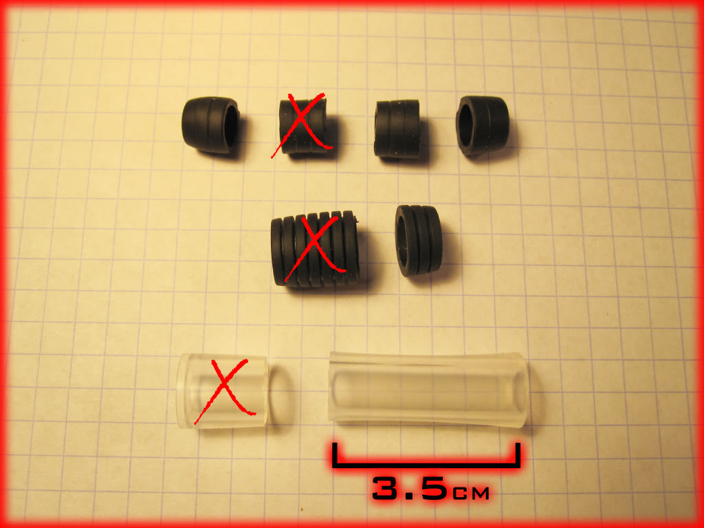Grip sections cut to length