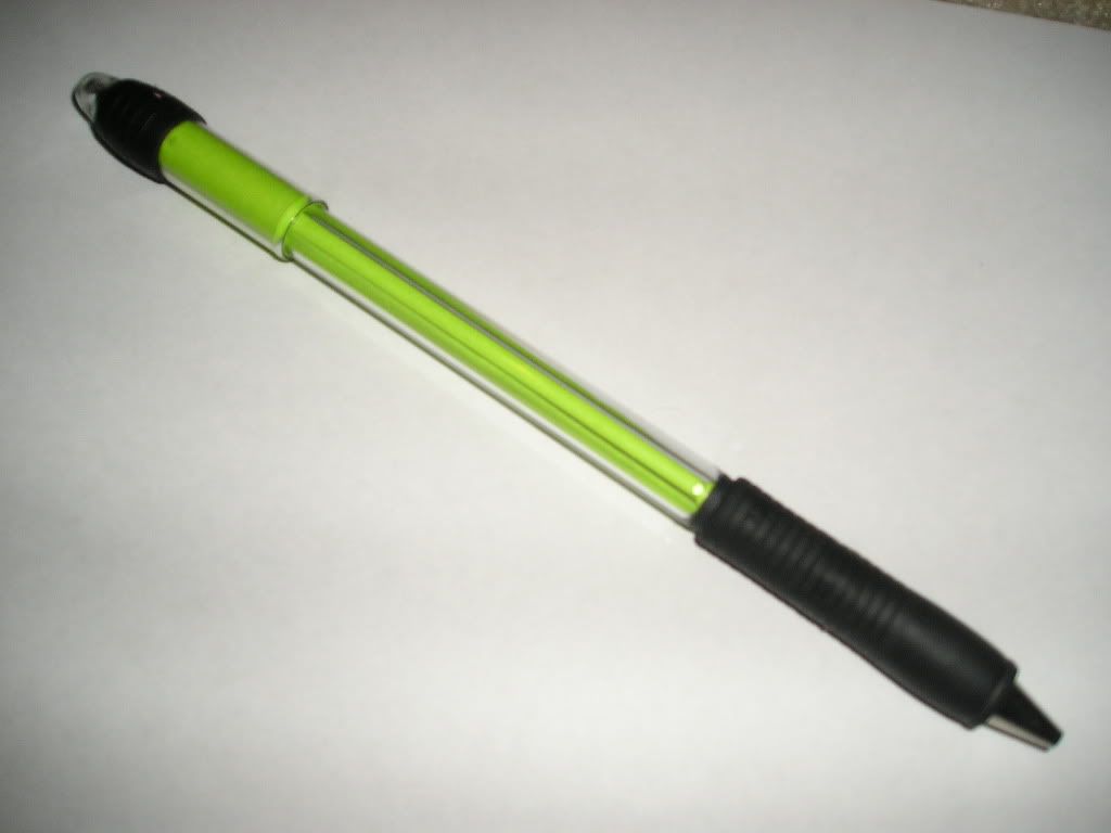 Green G3-M Mx-like pen shown as a related appearance