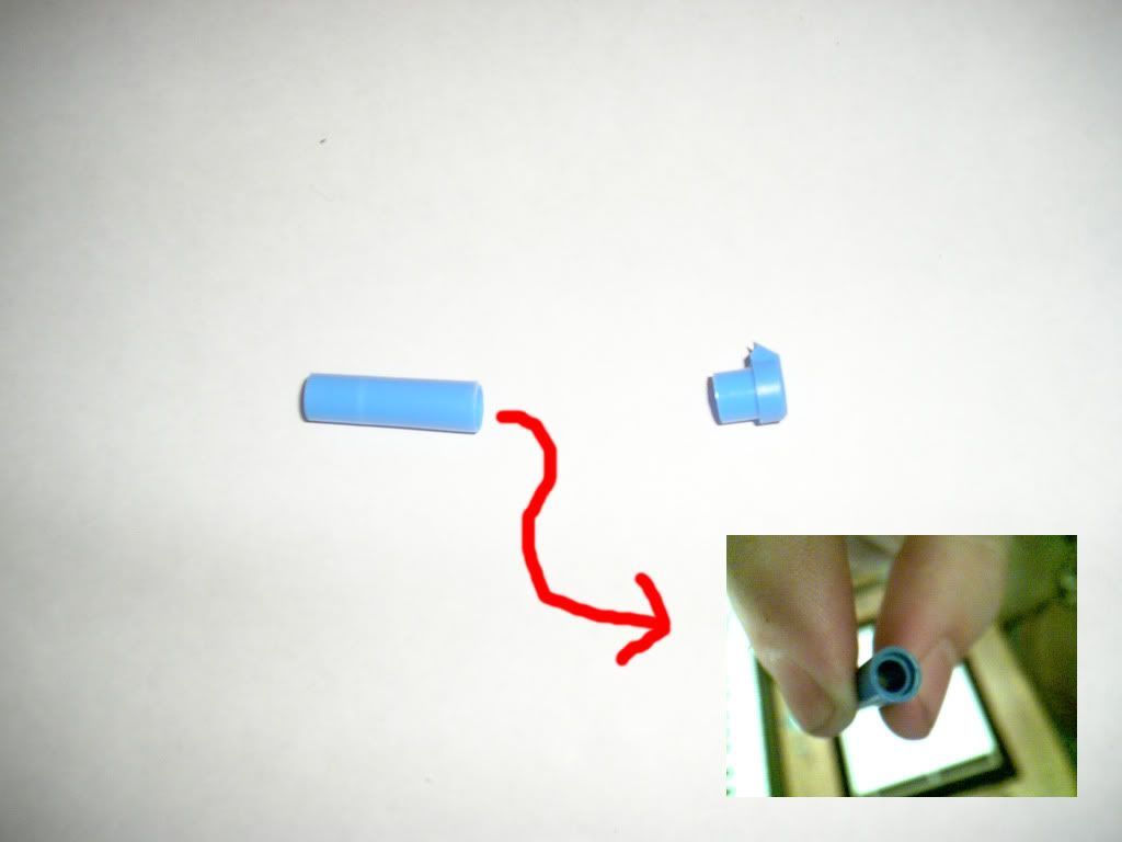 Preparing the Bic Clic Stic mechanism